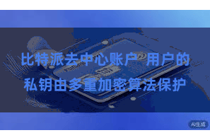 比特派去中心账户 用户的私钥由多重加密算法保护