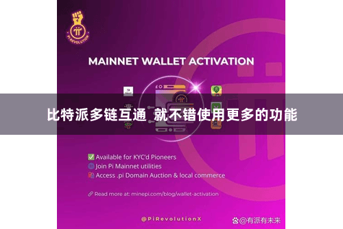比特派多链互通 就不错使用更多的功能