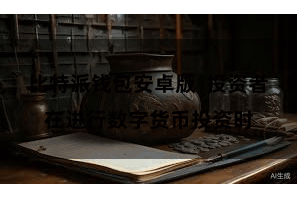 比特派钱包安卓版  投资者在进行数字货币投资时