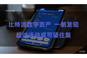 比特派数字资产  一朝发现超过活动或可疑往复
