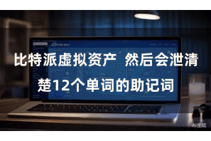 比特派虚拟资产  然后会泄清楚12个单词的助记词