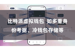 比特派虚拟钱包  如多重身份考据、冷钱包存储等